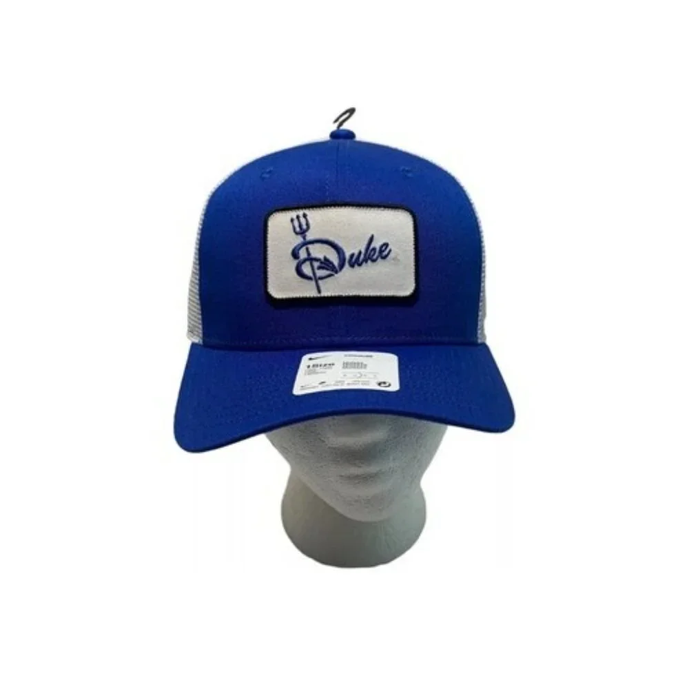 Nike Duke Blue Devils Classic 99 Alternate Trucker Adjustable Snapback Hat Cap - Picture 11 of 12